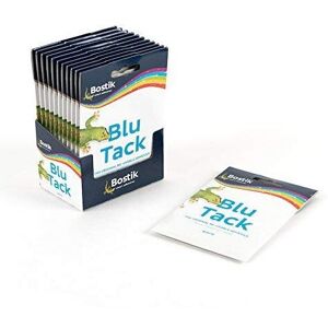 Mitchum Retail Pack of 12 Bostik Blutack Mastic Adhesive NonToxic White 60g Ref 801127 Mitchum Retail Pack of 12 Bostik Blutack Mastic Adhesive NonToxic White 60g Ref 801127