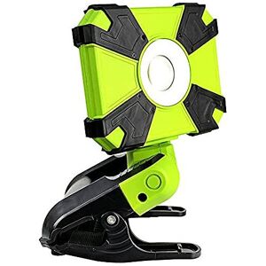 Luceco Mini Clamp Work Light - LED Rechargeable 9W, Green Luceco Mini Clamp Work Light - LED Rechargeable 9W, Green