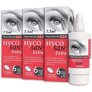 Hycosan Extra Triple Pack Preservative Free Eye Drops 0.2% Sodium Hyaluronate fo Hycosan Extra Triple Pack Preservative Free Eye Drops 0.2% Sodium Hyaluronate fo