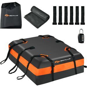 Costway 15 Cubic Feet/424L Car Rooftop Cargo Carrier Bag Soft Car Roof Bag Costway 15 Cubic Feet/424L Car Rooftop Cargo Carrier Bag Soft Car Roof Bag