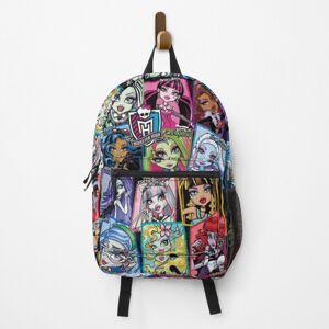 Famgem Monster High Character Backpack - 15-Inch School Bag, Exclusive Design, Durable Famgem Monster High Character Backpack - 15-Inch School Bag, Exclusive Design, Durable