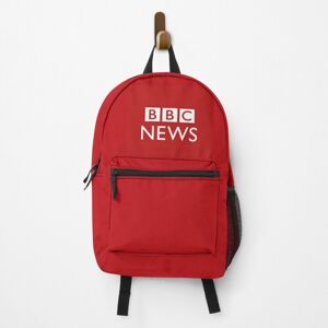 Famgem Backpack BBC News logo, red and white, classic School Bag Travel 15" Famgem Backpack BBC News logo, red and white, classic School Bag Travel 15"