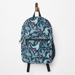 Famgem Backpack Dragon fire dark blue School Bag Travel 15" Famgem Backpack Dragon fire dark blue School Bag Travel 15"