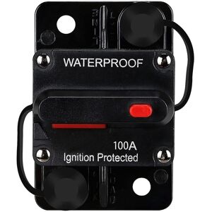 Tlily Waterproof Circuit Breaker,With Manual Reset,12V-48V DC,100A,for Car Marine Trol Tlily Waterproof Circuit Breaker,With Manual Reset,12V-48V DC,100A,for Car Marine Trol