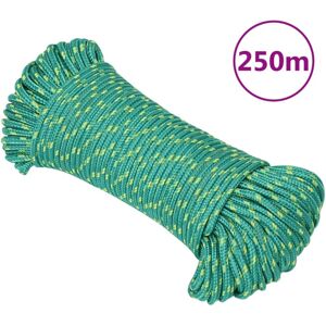 vidaXL Green Marine Rope 250m - Marine Rope vidaXL Green Marine Rope 250m - Marine Rope