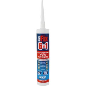 TIMco MultiFix 6 in 1 Polyurethane Wood Adhesive 310ml TIMco MultiFix 6 in 1 Polyurethane Wood Adhesive 310ml