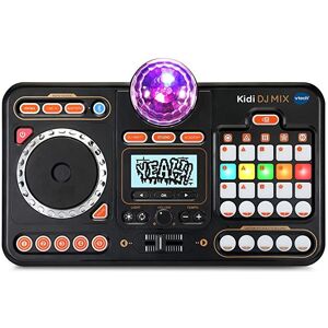 VTech Kidi DJ Mix (Black), Toy DJ Mixer for Kids with 15 Tracks and 4 Music Styl VTech Kidi DJ Mix (Black), Toy DJ Mixer for Kids with 15 Tracks and 4 Music Styl