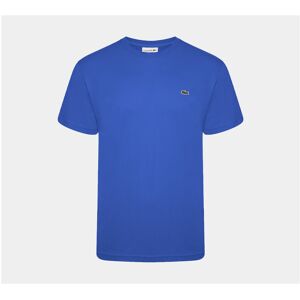 (Blue, S) Lacoste Crew Neck Cotton Jersey T-shirts S-3XL (Blue, S) Lacoste Crew Neck Cotton Jersey T-shirts S-3XL