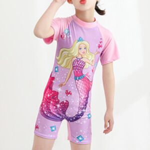 DreamSilent (#8 Mermaid , L(5-6 Years)) Girls One Piece Swimsuit Surf Suit Cartoon Print Swi DreamSilent (#8 Mermaid , L(5-6 Years)) Girls One Piece Swimsuit Surf Suit Cartoon Print Swi