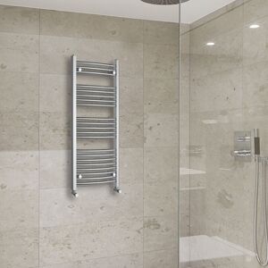 (1150x500mm) Warmehaus Curved Heated Towel Rail Central Heating for Bathroom Kit (1150x500mm) Warmehaus Curved Heated Towel Rail Central Heating for Bathroom Kit