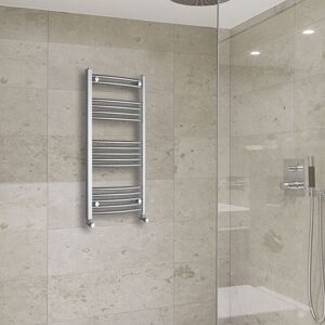 (1000x500mm) Warmehaus Curved Heated Towel Rail Central Heating for Bathroom Kit (1000x500mm) Warmehaus Curved Heated Towel Rail Central Heating for Bathroom Kit