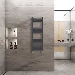 (1200x400mm) Warmehaus Straight Heated Towel Rail Central Heating for Bathroom K (1200x400mm) Warmehaus Straight Heated Towel Rail Central Heating for Bathroom K