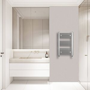 (700x450mm) Warmehaus Straight Heated Towel Rail Central Heating for Bathroom Ki (700x450mm) Warmehaus Straight Heated Towel Rail Central Heating for Bathroom Ki