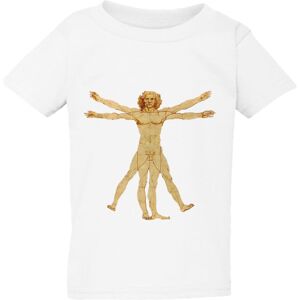Gildan (2XL / 6T / 5-6 YO) The Vitruvian Man Leonardo Da Vinci White T-Shirt Tee Baby T Gildan (2XL / 6T / 5-6 YO) The Vitruvian Man Leonardo Da Vinci White T-Shirt Tee Baby T
