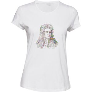 Gildan (2XL) Sir Isaac Newton Portrait Art Female Ladies Womens White T-Shirt Tee Tops Gildan (2XL) Sir Isaac Newton Portrait Art Female Ladies Womens White T-Shirt Tee Tops