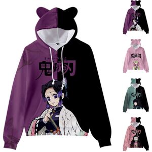 Unbranded (S, Purple) Unisex Demon Slayer Printed Hoodies Sweatshirt Casual Pullover Cat E Unbranded (S, Purple) Unisex Demon Slayer Printed Hoodies Sweatshirt Casual Pullover Cat E