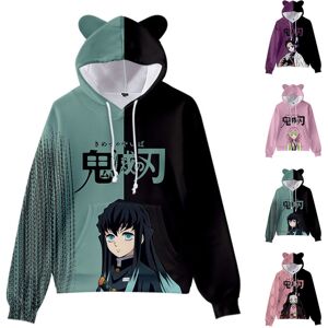 Unbranded (L, Green) Unisex Demon Slayer Printed Hoodies Sweatshirt Casual Pullover Cat Ea Unbranded (L, Green) Unisex Demon Slayer Printed Hoodies Sweatshirt Casual Pullover Cat Ea
