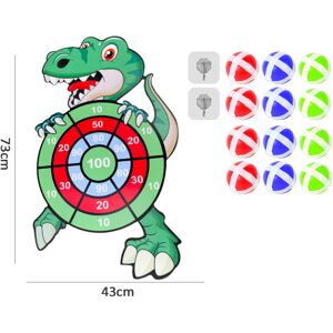 Unbranded (Dinosaur) Throw Dartboard Wall-Mounted Game Funny Dart Board Sticky Ball Flying Unbranded (Dinosaur) Throw Dartboard Wall-Mounted Game Funny Dart Board Sticky Ball Flying