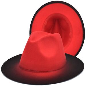 Unbranded Fedora Hat Women Felted Hats for Men Gradient Wide Brim Purple Casual Men Fedora Unbranded Fedora Hat Women Felted Hats for Men Gradient Wide Brim Purple Casual Men Fedora