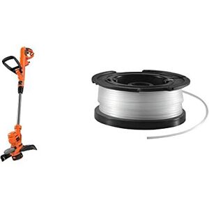 Black & Decker BESTA530-GB BESTA530 Corded Strimmer, 550 W, 240 V, 30 cm & BLACK+DECKER Spool a Black & Decker BESTA530-GB BESTA530 Corded Strimmer, 550 W, 240 V, 30 cm & BLACK+DECKER Spool a