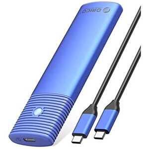 ORICO Aluminum M.2 NVMe SSD Enclosure - Tool-Free, 10Gbps USB-C, USB 3.2, M-Key ORICO Aluminum M.2 NVMe SSD Enclosure - Tool-Free, 10Gbps USB-C, USB 3.2, M-Key