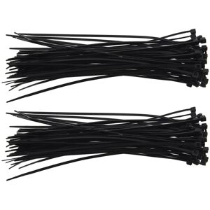 Tlily Cable Tie Wraps / Zip Ties Colour:Black Size:140 mm x 2.5 mm 100Pcs Tlily Cable Tie Wraps / Zip Ties Colour:Black Size:140 mm x 2.5 mm 100Pcs