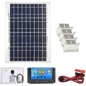 Lowenergie Poly 20W Solar Panel Kit 2 Lowenergie Poly 20W Solar Panel Kit 2