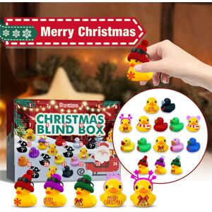 Unbranded 24 Days Christmas Advent Calendar Blind Box Rubber Duck Toys, Christmas Rubber D Unbranded 24 Days Christmas Advent Calendar Blind Box Rubber Duck Toys, Christmas Rubber D