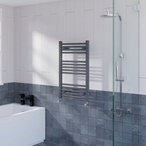 WarmeHaus Straight Heated Towel Rail Radiator Ladder for Bathroom Wall Mounted A WarmeHaus Straight Heated Towel Rail Radiator Ladder for Bathroom Wall Mounted A