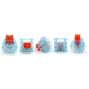 GreenZech (Red Switch) 35Pcs Mechanical Switches Prelubricated 5 Pin Silent Linear Switch GreenZech (Red Switch) 35Pcs Mechanical Switches Prelubricated 5 Pin Silent Linear Switch