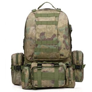 GreenZech (Camouflage) 50L 600D Military Nylon Outdoor Sports Rucksack Backpack Camping Hi GreenZech (Camouflage) 50L 600D Military Nylon Outdoor Sports Rucksack Backpack Camping Hi