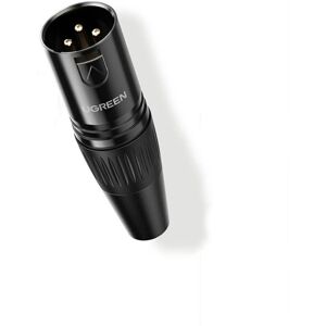 GreenZech (Male) 3 Pin XLR Female Male Adapter Connector XLR Mic Snake Plug Microphone Spe GreenZech (Male) 3 Pin XLR Female Male Adapter Connector XLR Mic Snake Plug Microphone Spe