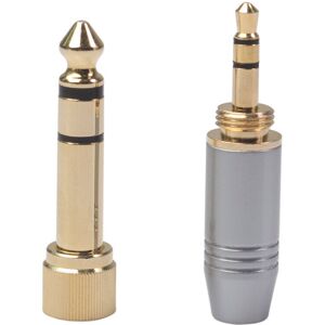 GreenZech 6.35mm to 3.5mm Audio Adapter - Gold Plated Stereo Connector GreenZech 6.35mm to 3.5mm Audio Adapter - Gold Plated Stereo Connector