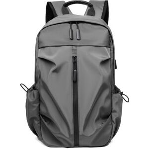 GreenZech (Grey) 15.6-inch +Laptop Backpack USB Rechargeable Port Backpack Large Capacity GreenZech (Grey) 15.6-inch +Laptop Backpack USB Rechargeable Port Backpack Large Capacity