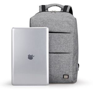 GreenZech (Gray) 15.6 Inches Laptop Backpack USB Charging Waterproof Traveling Business Ba GreenZech (Gray) 15.6 Inches Laptop Backpack USB Charging Waterproof Traveling Business Ba