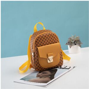 DreamSilent (Brown) Womens Girls Small Rucksack Backpack PU Leather Travel School Shoulder B DreamSilent (Brown) Womens Girls Small Rucksack Backpack PU Leather Travel School Shoulder B