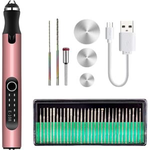 Tlily Portable Micro-Engraving Pen, Professional Precision with Scriber with Bits, USB Tlily Portable Micro-Engraving Pen, Professional Precision with Scriber with Bits, USB