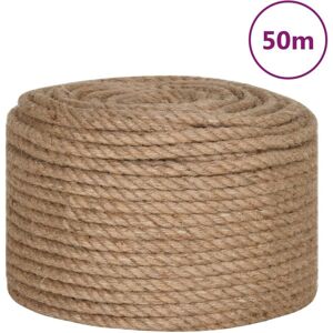 (10 mm x 50 m) vidaXL Rope 100% Jute Natural Hemp Cord Sisal Rope Multi Purpose (10 mm x 50 m) vidaXL Rope 100% Jute Natural Hemp Cord Sisal Rope Multi Purpose