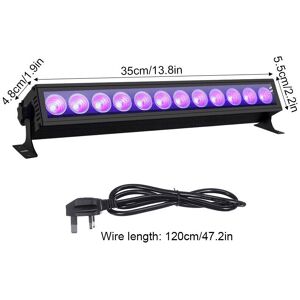 GreenZech (EU Plug) 12LED 36W UV LED Light Bar 360 Adjustable Wall Lights Lamp for DJ Stag GreenZech (EU Plug) 12LED 36W UV LED Light Bar 360 Adjustable Wall Lights Lamp for DJ Stag