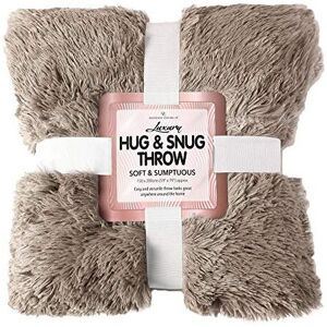 De Lavish Hug & Snug Faux Fur Throw 150x200 Bed Seater Sofa Fluffy Double Size B De Lavish Hug & Snug Faux Fur Throw 150x200 Bed Seater Sofa Fluffy Double Size B