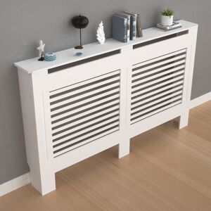 UNHO (Horizontal, Large 152 x 19 x 92cm) 92cm Tall Radiator Cover Modern Cabinet MDF UNHO (Horizontal, Large 152 x 19 x 92cm) 92cm Tall Radiator Cover Modern Cabinet MDF