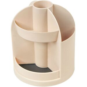 GreenZech (Beige) 3 Colors Rotating Pen Holder Plastic Space-saving Desktop Storage Box St GreenZech (Beige) 3 Colors Rotating Pen Holder Plastic Space-saving Desktop Storage Box St