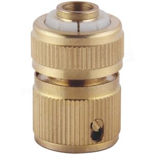 GreenZech (1) 1/2 Inch Copper Hose Quick Connector Garden Water Pipe Connector Faucet Univ GreenZech (1) 1/2 Inch Copper Hose Quick Connector Garden Water Pipe Connector Faucet Univ