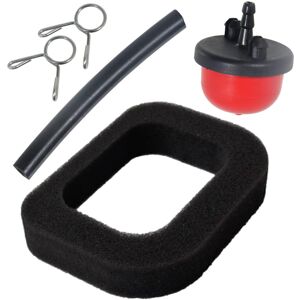 SPARES2GO Air Filter for MOUNTFIELD STIGA SP414 HP414 RS100 RV100 Engine + Primer Bulb SPARES2GO Air Filter for MOUNTFIELD STIGA SP414 HP414 RS100 RV100 Engine + Primer Bulb