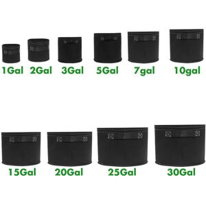 GreenZech (10 Gal) 5-Pack 7/10/12/13 Gal Garden Planting Pots Grow Planter Bags for Potato GreenZech (10 Gal) 5-Pack 7/10/12/13 Gal Garden Planting Pots Grow Planter Bags for Potato