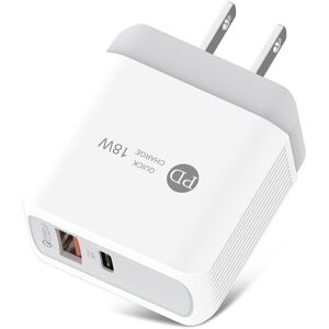 GreenZech (US Plug) 18W Quick Charger Power Adapter for Tablet Smartphone GreenZech (US Plug) 18W Quick Charger Power Adapter for Tablet Smartphone