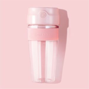GreenZech (Pink) 300ml Portable Electric Fruit Juicer USB Rechargeable Smoothie Maker Juic GreenZech (Pink) 300ml Portable Electric Fruit Juicer USB Rechargeable Smoothie Maker Juic