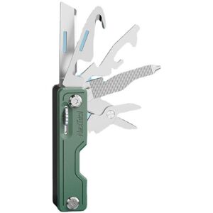 GreenZech (Green) 10-in-1 Folding Multifunctional EDC Knife Mini Holder Card Pin Bottle Op GreenZech (Green) 10-in-1 Folding Multifunctional EDC Knife Mini Holder Card Pin Bottle Op