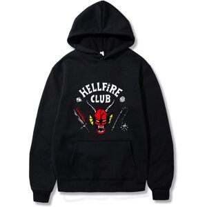 Unbranded (L, Black) Unisex Stranger Things 4 Hellfire Club Printed Hooded Sweatshirts Lon Unbranded (L, Black) Unisex Stranger Things 4 Hellfire Club Printed Hooded Sweatshirts Lon