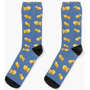 Famgem Dress Socks Goldfish Cracker Biscuits Pack Novelty Fancy Crazy Pattern Crew Casu Famgem Dress Socks Goldfish Cracker Biscuits Pack Novelty Fancy Crazy Pattern Crew Casu
